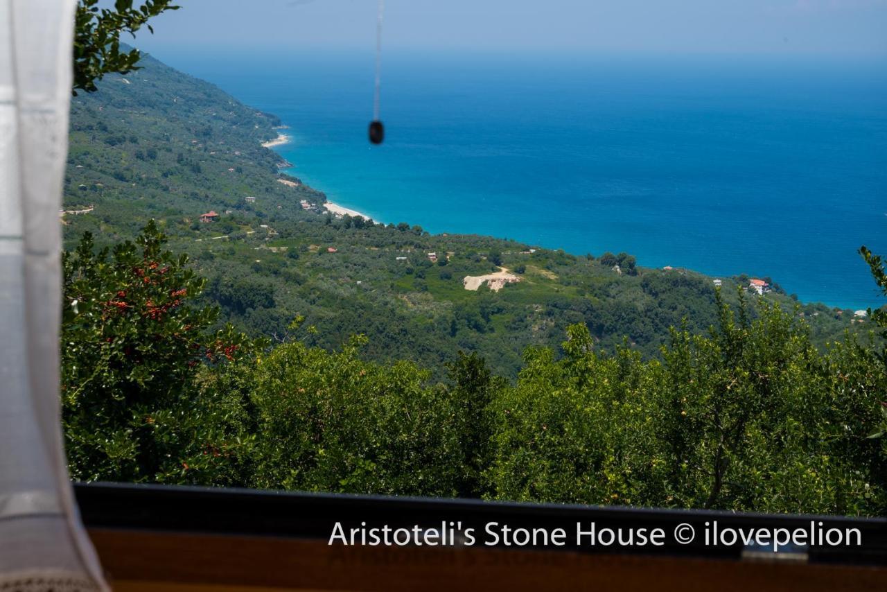 Aristoteli'S Stone House Makrirrákhi Exterior foto