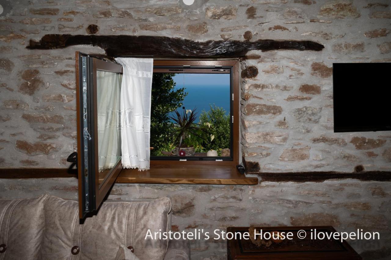 Aristoteli'S Stone House Makrirrákhi Exterior foto