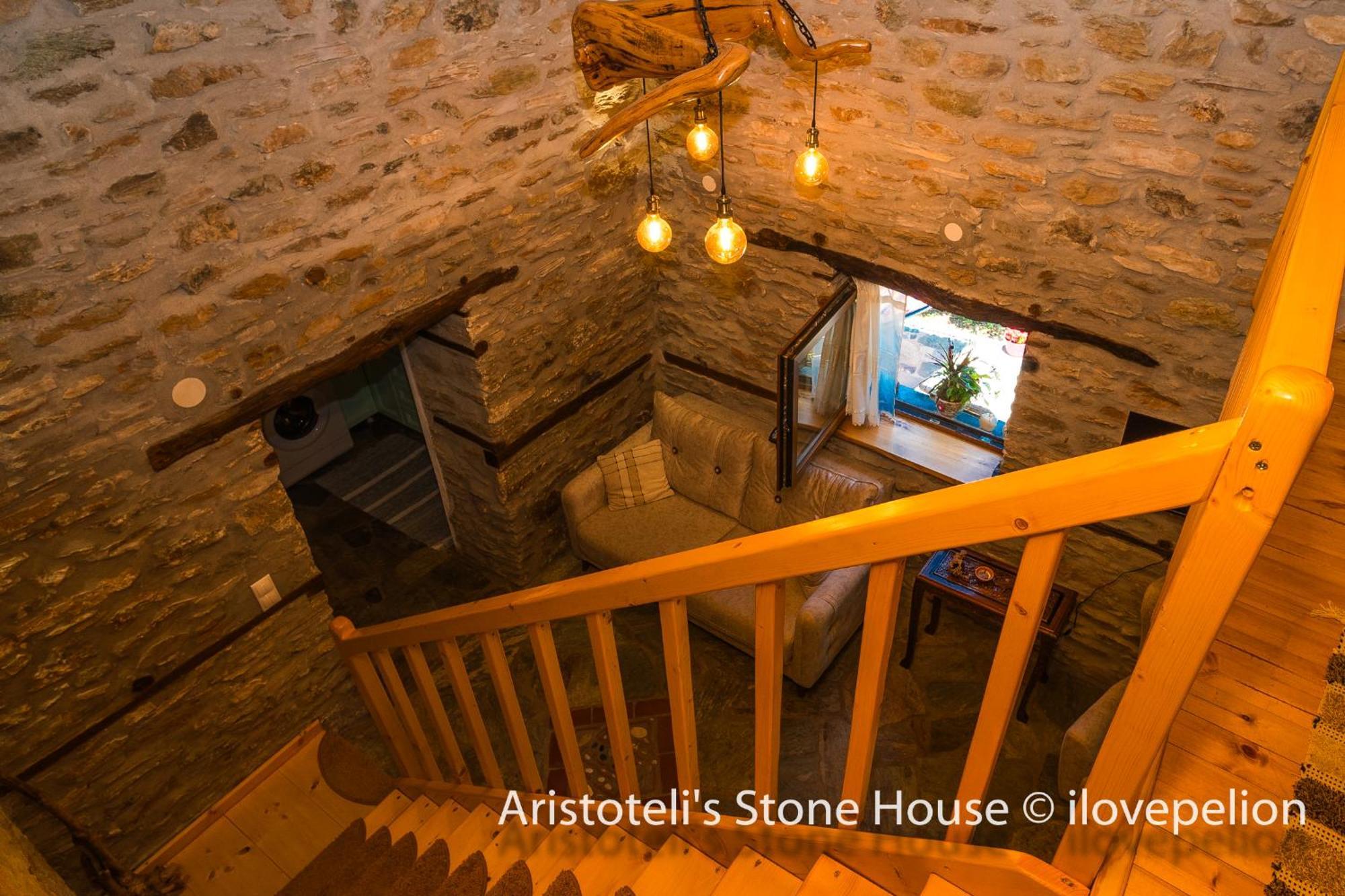 Aristoteli'S Stone House Makrirrákhi Exterior foto